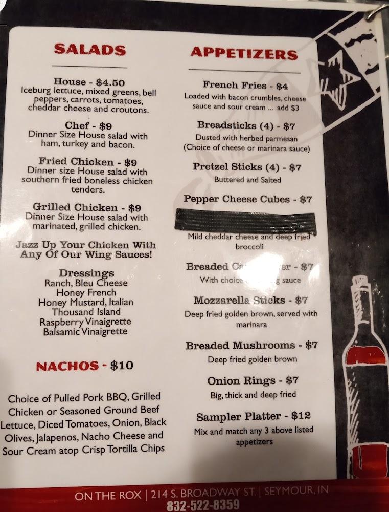 On the Rox Menu image 3