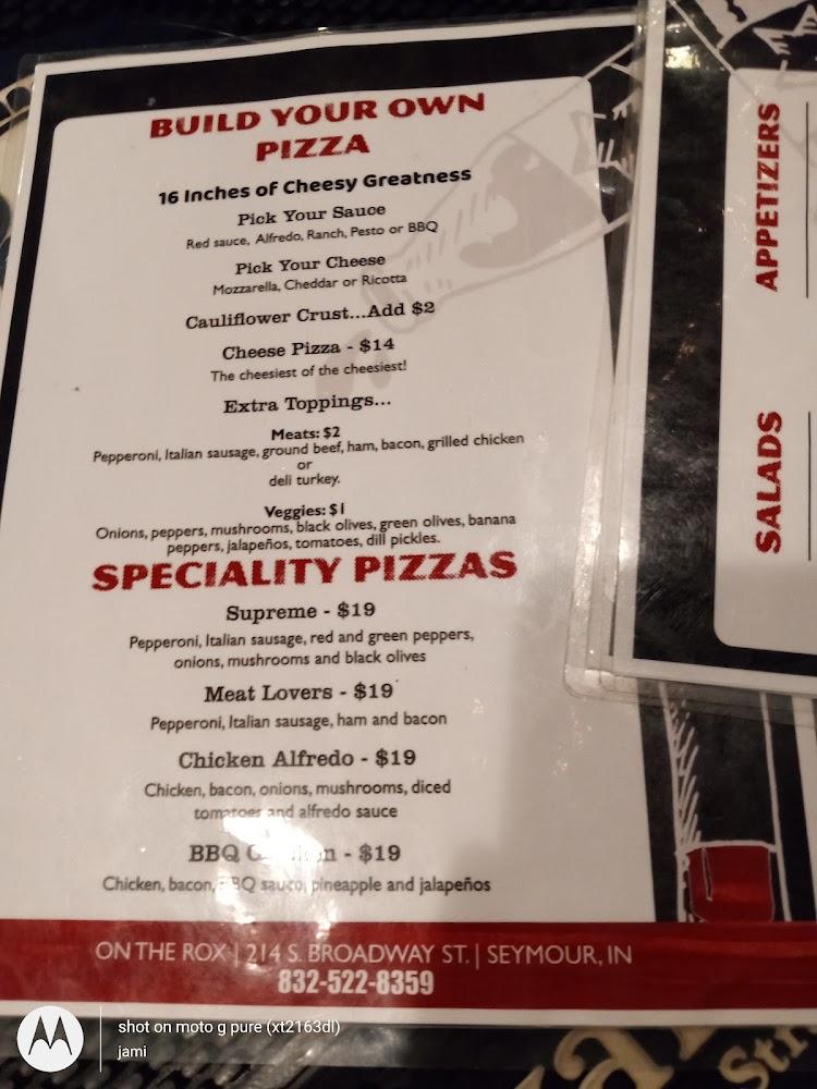 On the Rox Menu image 4